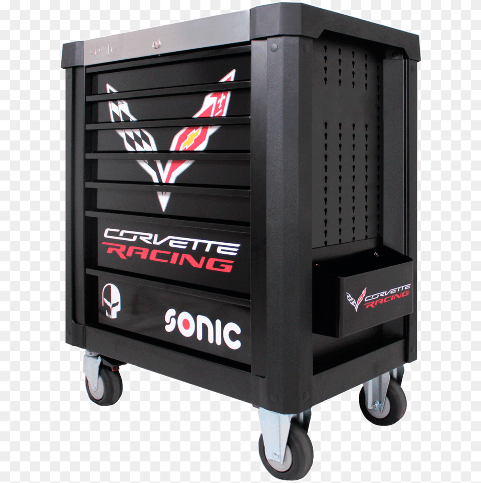 Sonic Corvette Tool Box, Machine, Wheel Free Png Download