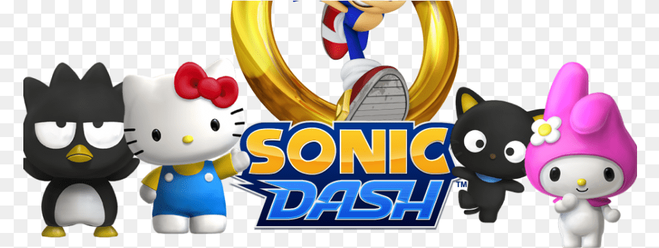Sonic Dash Hello Kitty, Animal, Cat, Mammal, Pet Free Png Download