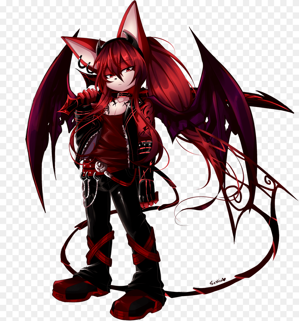 Sonic Demon Oc Demon Sonic Fan Characters, Book, Comics, Publication, Adult Free Png