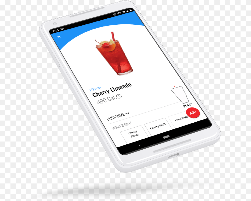Sonic Drive In The New Sonic App Order Drink On Phone, Electronics, Mobile Phone Png Image