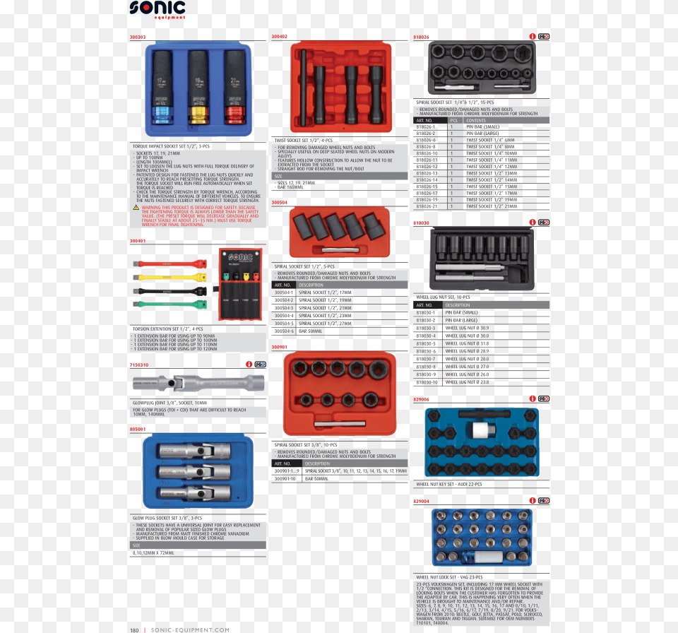 Sonic Equipment Main Catalog Tools Torque Special Tools Sonic Equipment, Computer Hardware, Electronics, Hardware, Device Free Png