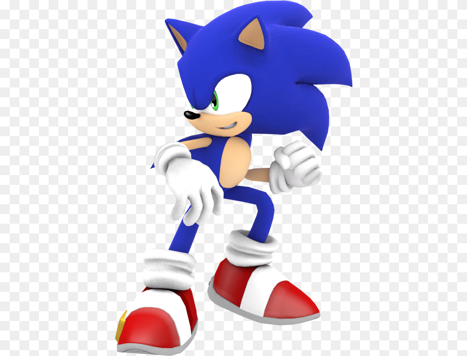 Sonic Fighting Pose Sonic The Hedgehog Fighting Pose, Clothing, Glove, Toy, Face Png Image