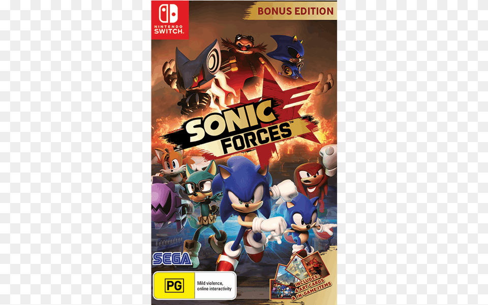 Sonic Forces Nintendo Switch Walmart Free Transparent Png