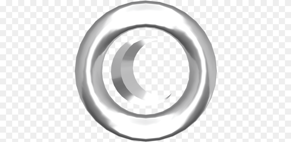 Sonic Forces Silver Moon Ring Sonic Forces Moon Medal, Disk Free Transparent Png