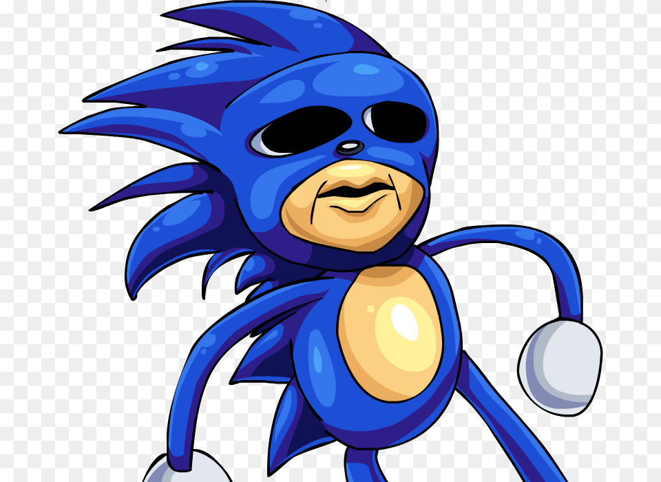 Sonic Forces Sonic Extreme Shadow The Hedgehog Vertebrate Sanic Meme Transparent, Book, Comics, Publication, Baby Png Image