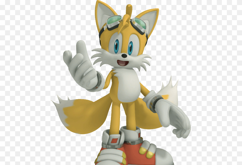 Sonic Riders Image Tails, Toy, Cartoon, Figurine Free Png