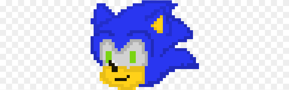 Sonic Head Halloween Pixel Art Gif Free Png
