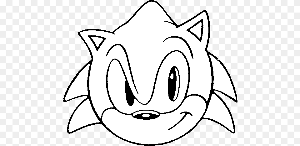 Sonic Head Wiki, Stencil, Baby, Person Free Transparent Png