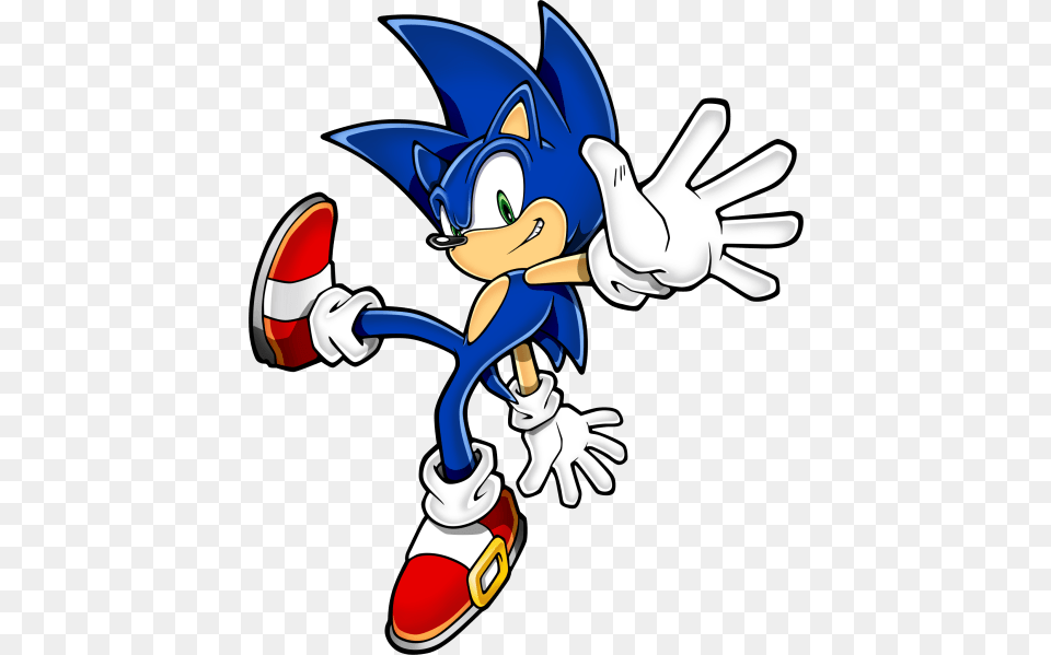 Sonic Hedgehog One Foot Stranding Transparent, Book, Comics, Publication, Baby Png