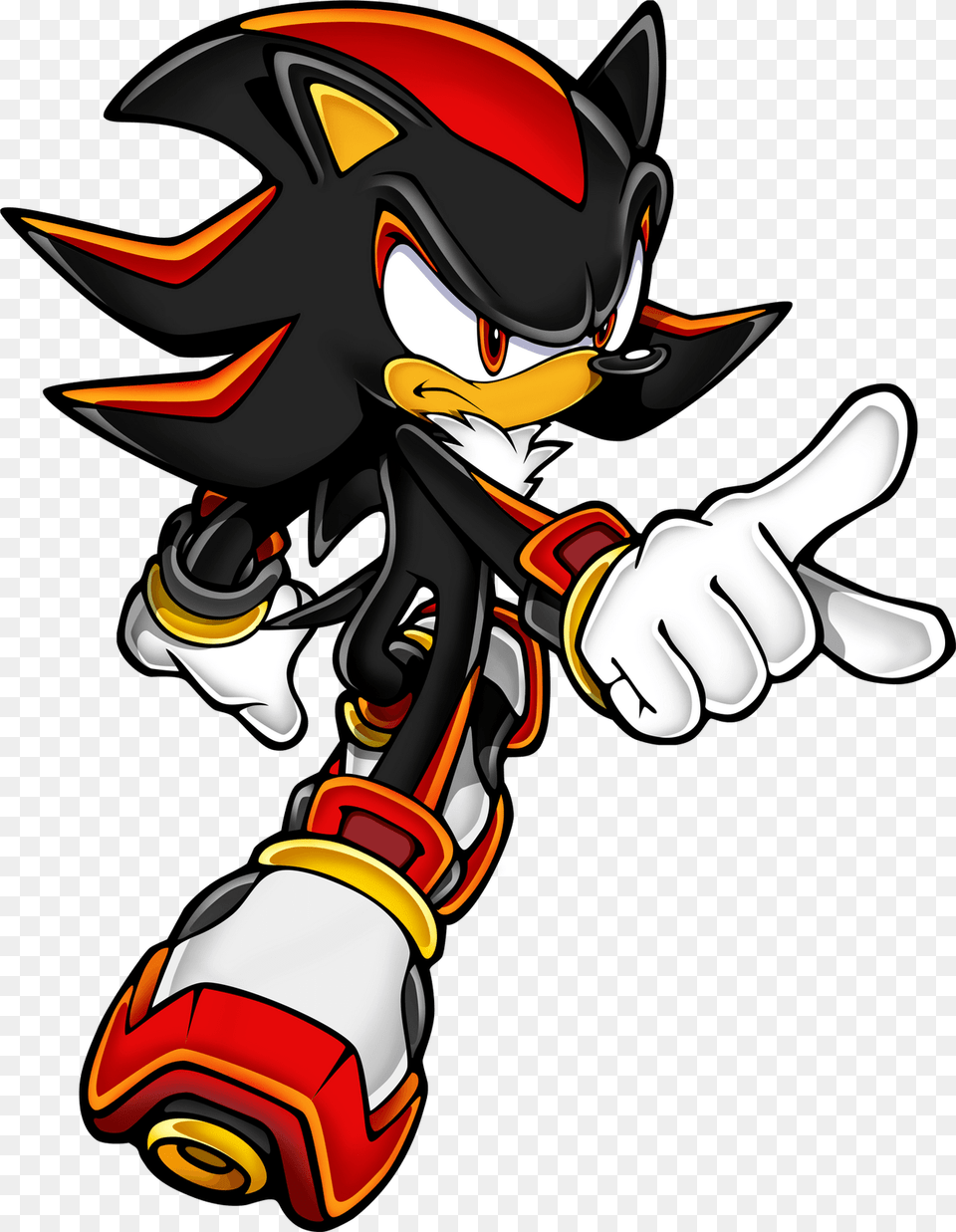 Sonic Hedgehog Red White Sonic The Hedgehog Black, Animal, Invertebrate, Insect, Wasp Png