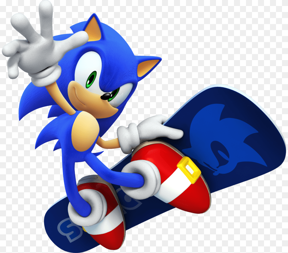 Sonic Hedgehog Surf Transparent, Toy, Game Free Png Download