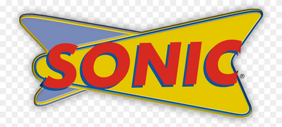 Sonic Logo Bevel Sonic Drive, Light, Text, Symbol Png Image