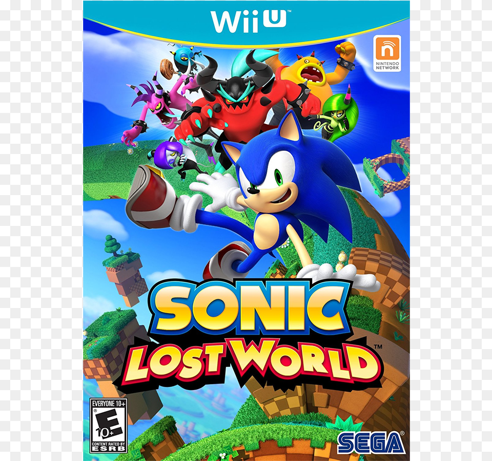 Sonic Lost World Nintendo Wii U Ntsc Sonic Lost World Wii U, Game, Super Mario, Baby, Person Free Png