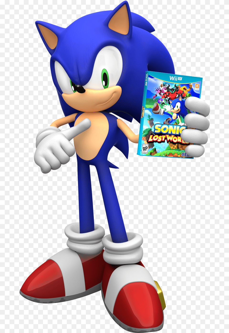 Sonic Lost World Wii U Game Disney Infinity Sonic The Hedgehog, Toy Free Png Download