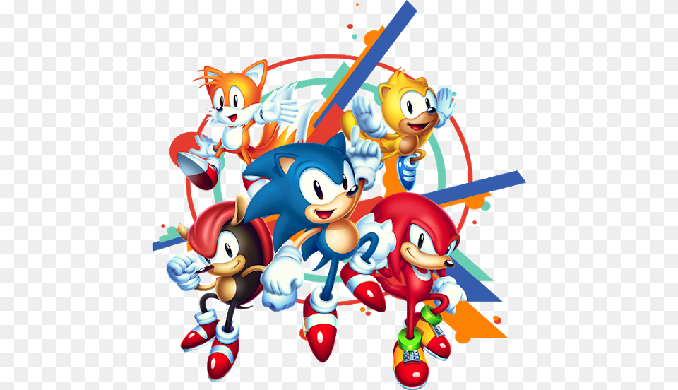 Sonic Mania, Art, Graphics, Baby, Person Free Png
