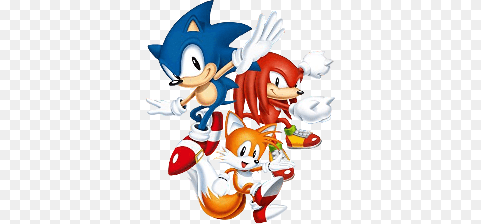 Sonic Mania News Network Fandom Sonic Mania Sonic Tails And Knuckles, Art, Nature, Outdoors, Snow Free Png Download