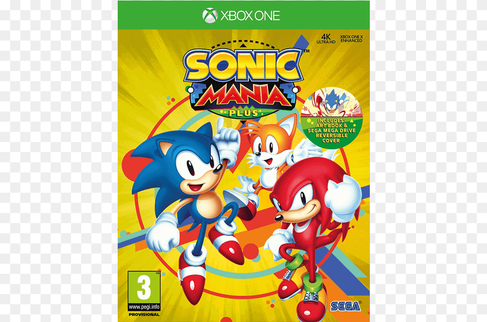 Sonic Mania Plus Xbox One, Game Png Image