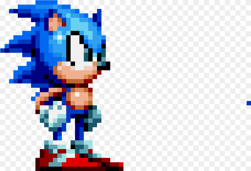 Sonic Mania Sonic Sprite Free Png
