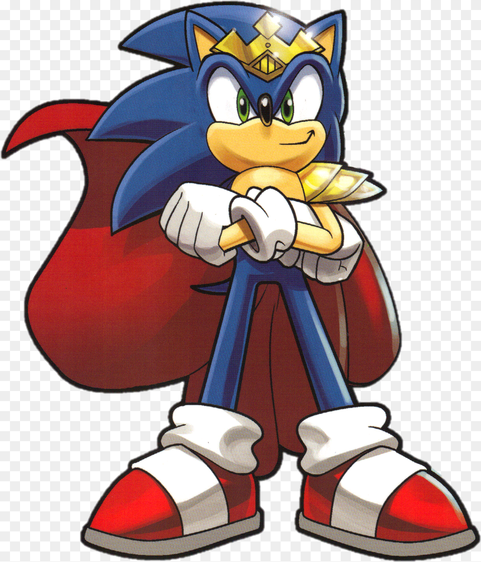 Sonic News Network King Sonic Fan Art Free Png Download