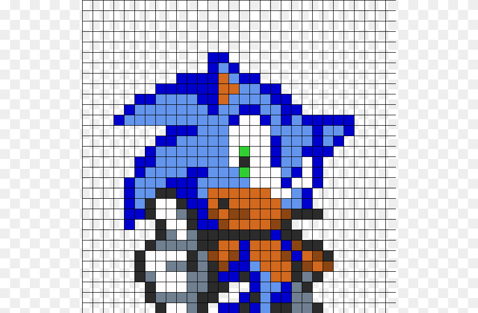 Sonic Perler Bead Pattern Bead Sprite Sonic Perler Bead Pattern, Art, Tile, Graphics, Mosaic Free Transparent Png