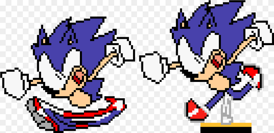 Sonic Pixel Art, People, Person, Qr Code Png