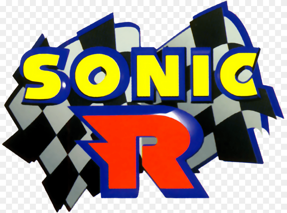 Sonic R Segadriven, Logo, Text, Tape, Symbol Free Png Download