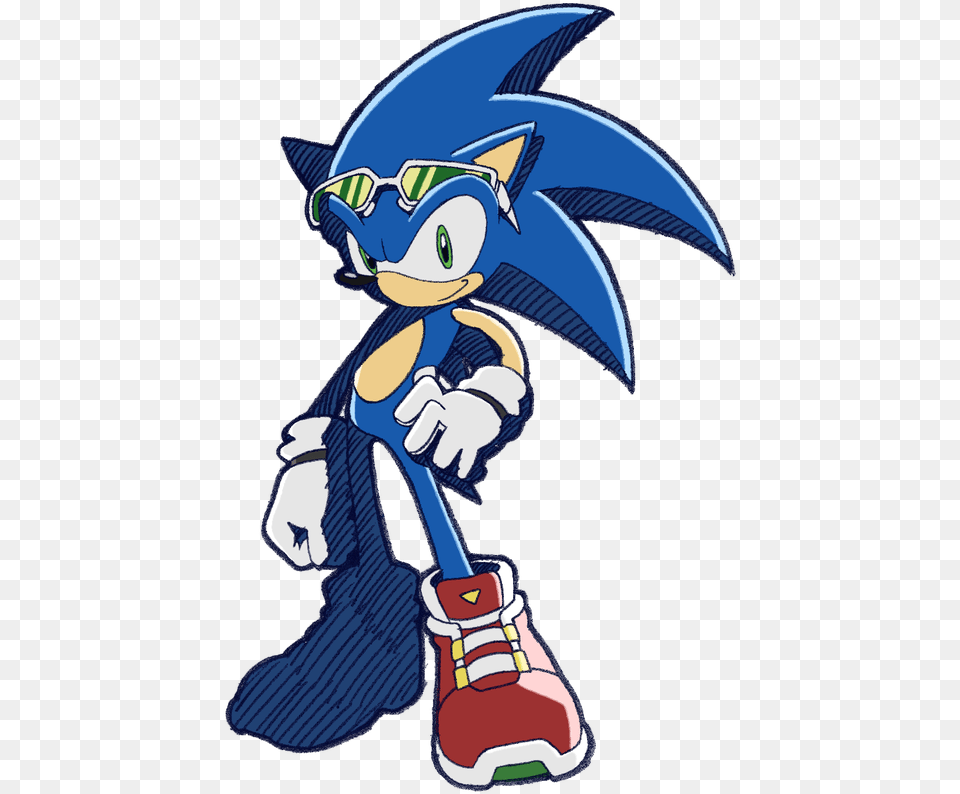 Sonic Riders Clipart Download Sonic The Hedgehog Sonic Riders, Baby, Person, Cartoon Png Image