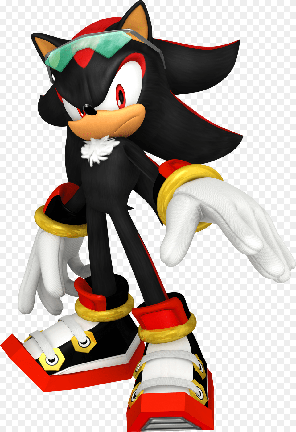 Sonic Riders Signature Render Sonic Riders Shadow The Hedgehog, Figurine, Nature, Outdoors, Snow Free Png Download