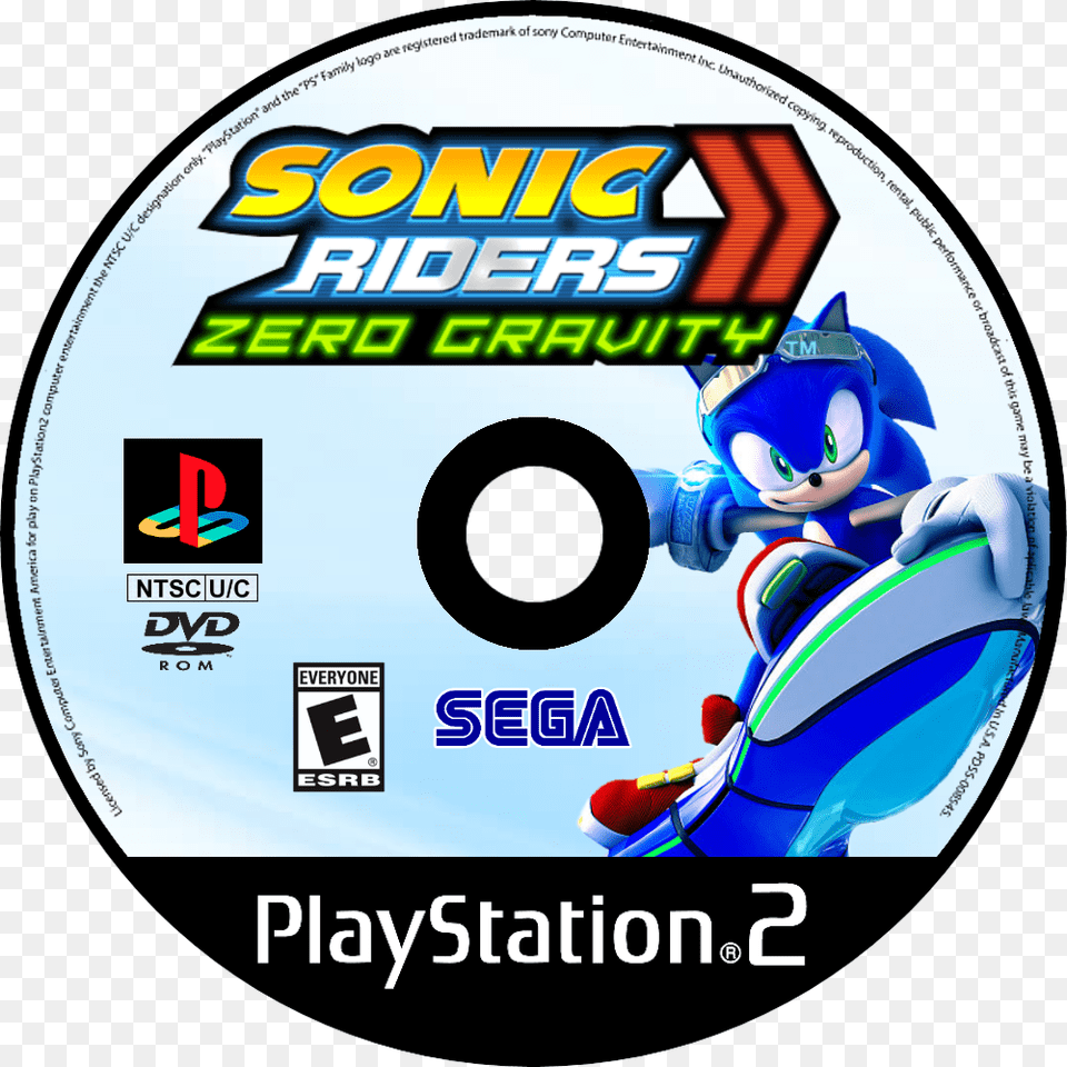 Sonic Riders Zero Gravity Art Sonic Riders Zero Gravity, Disk, Dvd, Baby, Face Free Png Download