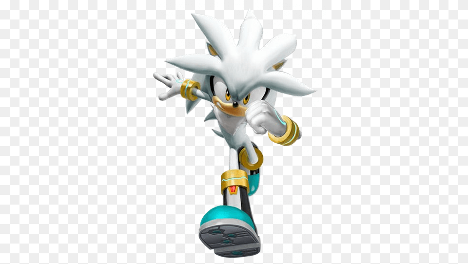 Sonic Rivals Silver Silver The Hedgehog Render, Figurine, Baby, Person Free Transparent Png
