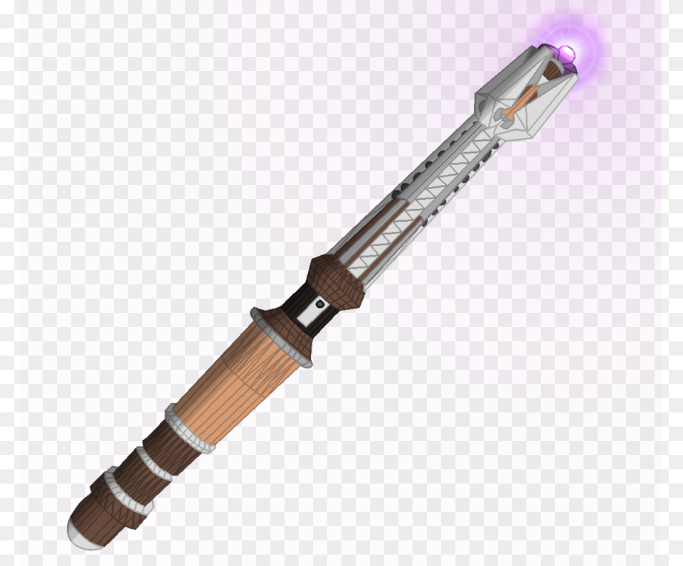 Sonic Screwdriver Draw Clipart Sonic Screwdriver Doctor Who Fan Sonic Screwdriver, Sword, Weapon, Blade, Dagger Png Image