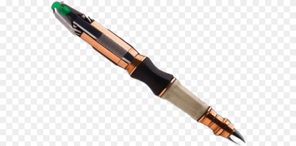 Sonic Screwdriver Ink Pen Doctor Who Sonic Screwdriver, Blade, Dagger, Knife, Weapon Free Transparent Png