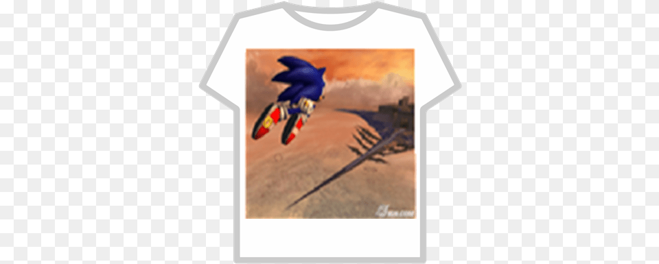 Sonic Secret Ringspng Roblox T Shirt Roblox Mujer, T-shirt, Clothing, Vehicle, Transportation Png