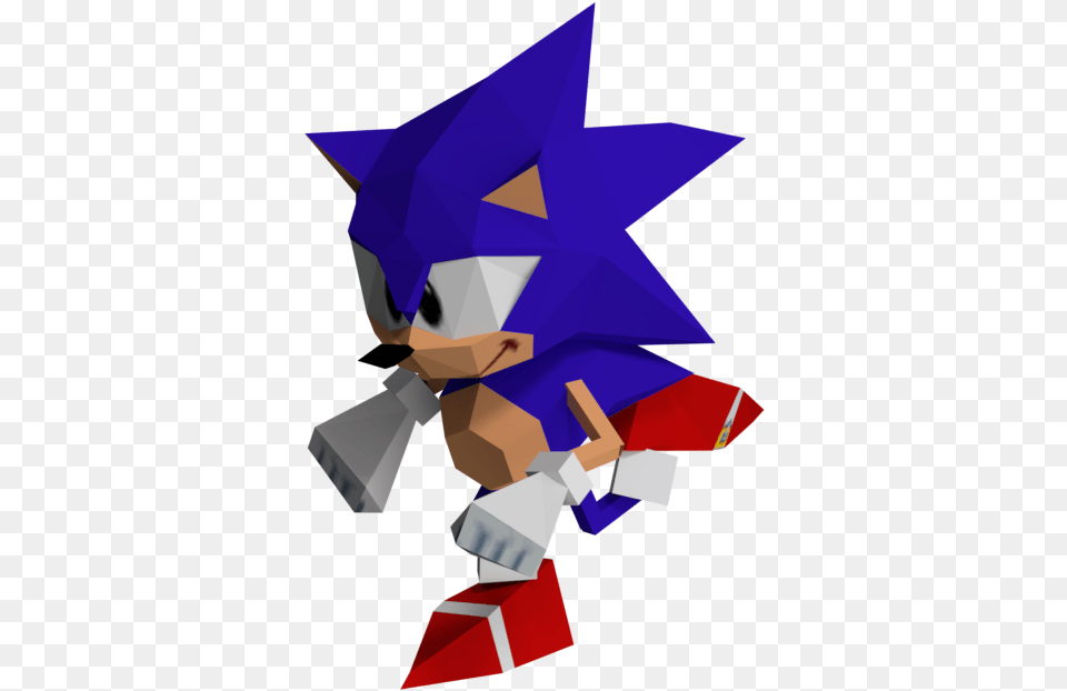 Sonic Sega Saturn Model, People, Person, Art, Graphics Png