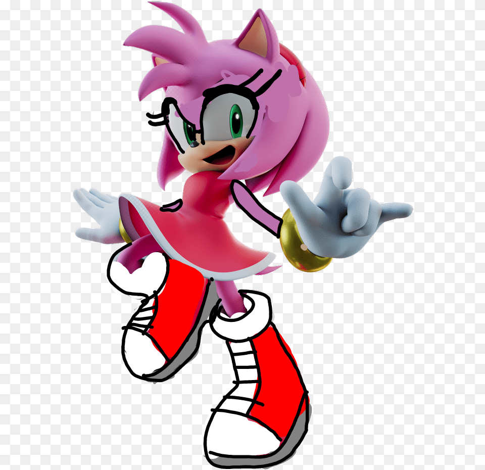 Sonic Sonicthehedgehog Sticker By Fanoflightning95 Sonic Movie Amy Rose, Baby, Person, Book, Comics Free Png Download