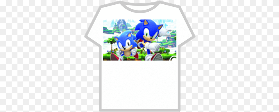 Sonic Sonicthehedgehogsonicgenerations Roblox Sonic Generations Xbox 360, Clothing, T-shirt Free Png Download