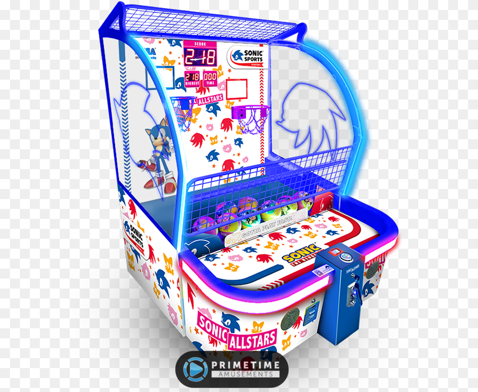 Sonic Sports Basketball By Sega Amusements Sonic Sports Kids Basketball Png Image