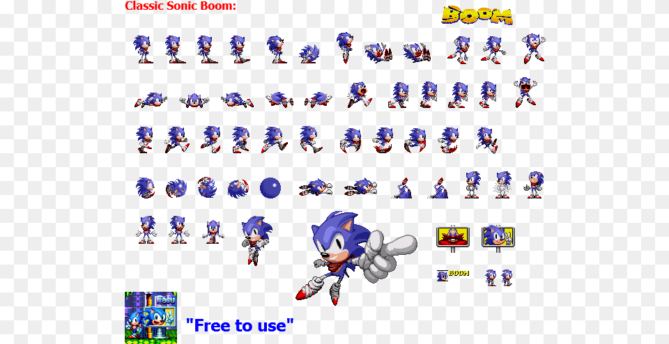 Sonic Sprite Sheet, Baby, Person, Game, Super Mario Free Png Download
