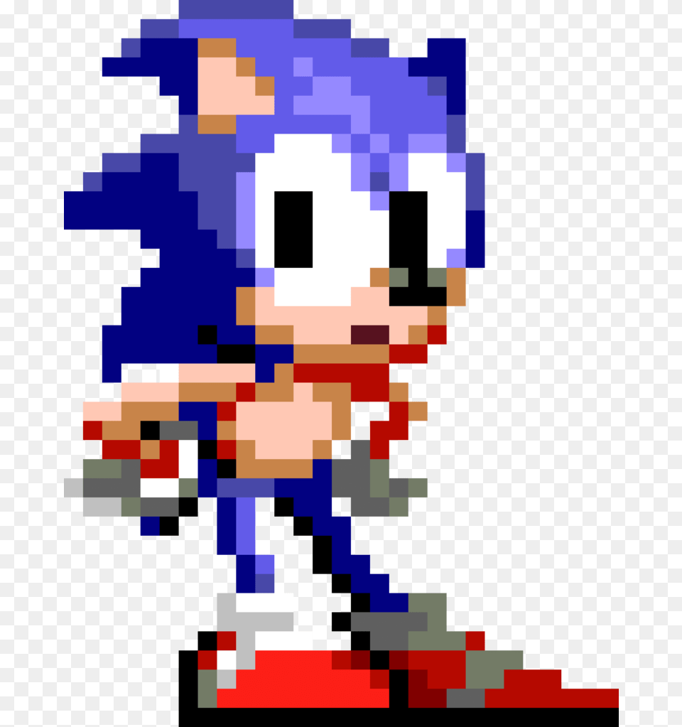 Sonic Sprite Sonic The Hedgehog Pixel Png
