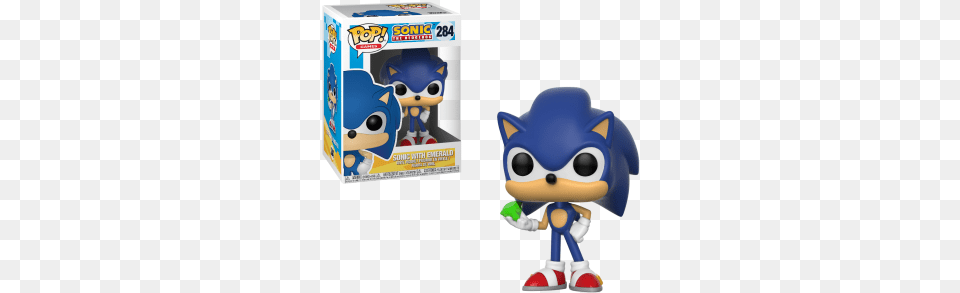 Sonic The Headgehog Sonic Pop Figure, Toy Png