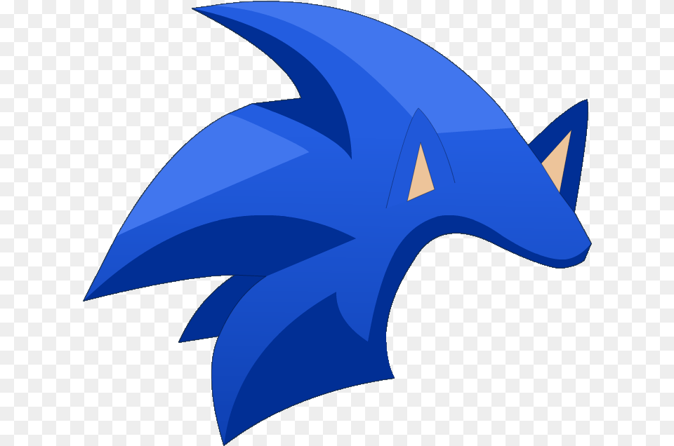 Sonic The Hedge Hog Hair, Animal, Fish, Sea Life, Shark Free Transparent Png