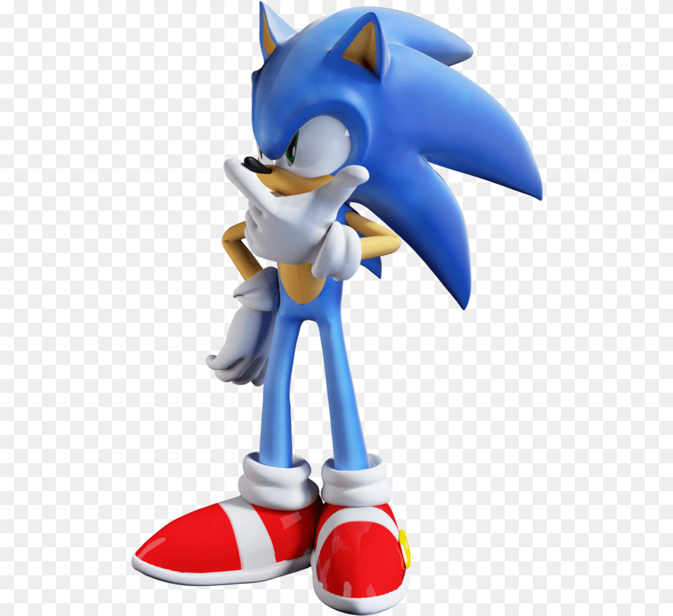 Sonic The Hedgehog, Figurine, Toy Free Png Download