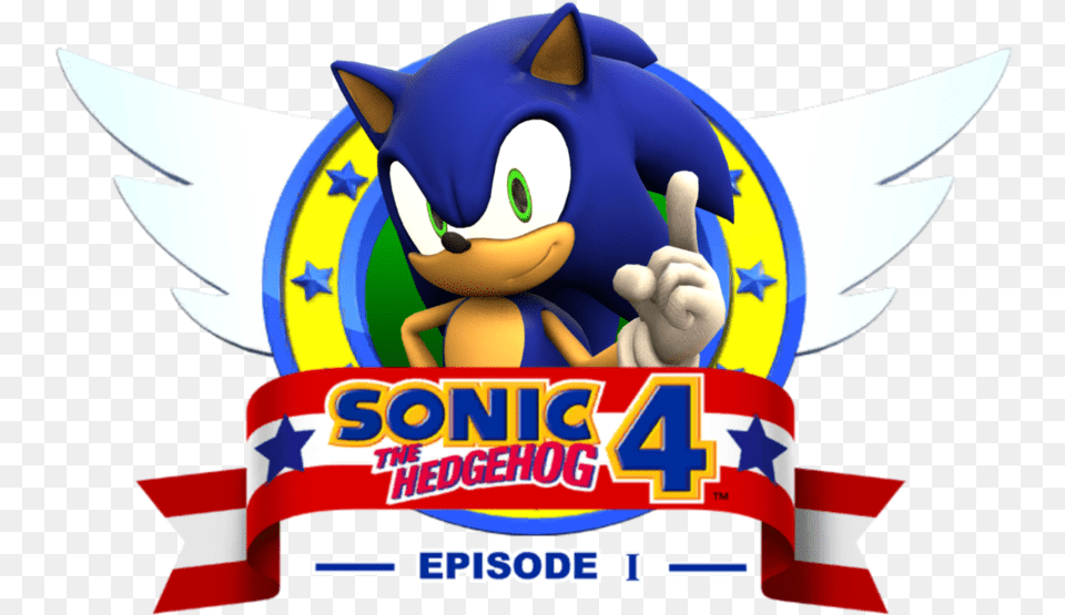 Sonic The Hedgehog 4 Episode 1 Logo, Aircraft, Airplane, Transportation, Vehicle Png