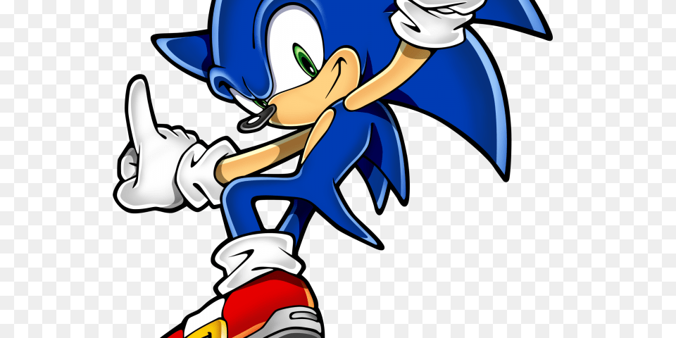 Sonic The Hedgehog Clipart, Book, Comics, Publication, Person Free Png Download