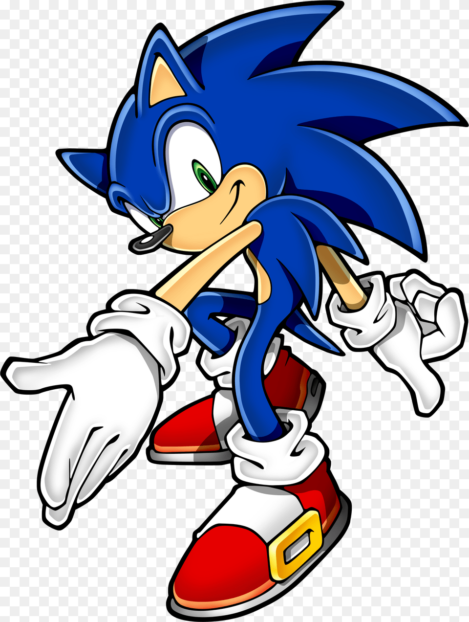 Sonic The Hedgehog Clipart Asset, Book, Comics, Publication Free Png