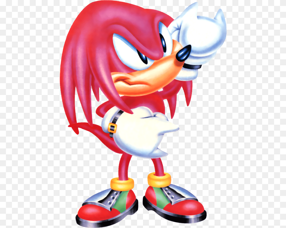Sonic The Hedgehog Clipart Knuckles The Echidna, Figurine, Book, Comics, Publication Free Png