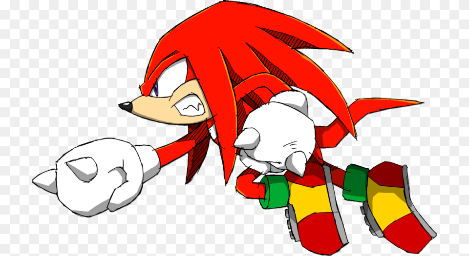 Sonic The Hedgehog Clipart Knuckles The Echidna Knuckles The Echidna Sonic Channel, Baby, Person, Book, Comics Free Png Download