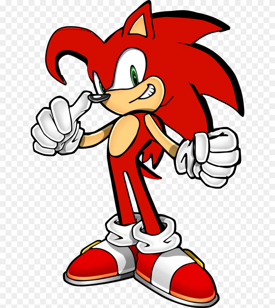 Sonic The Hedgehog Clipart Red Sonic The Hedgehog Red, Cartoon Png