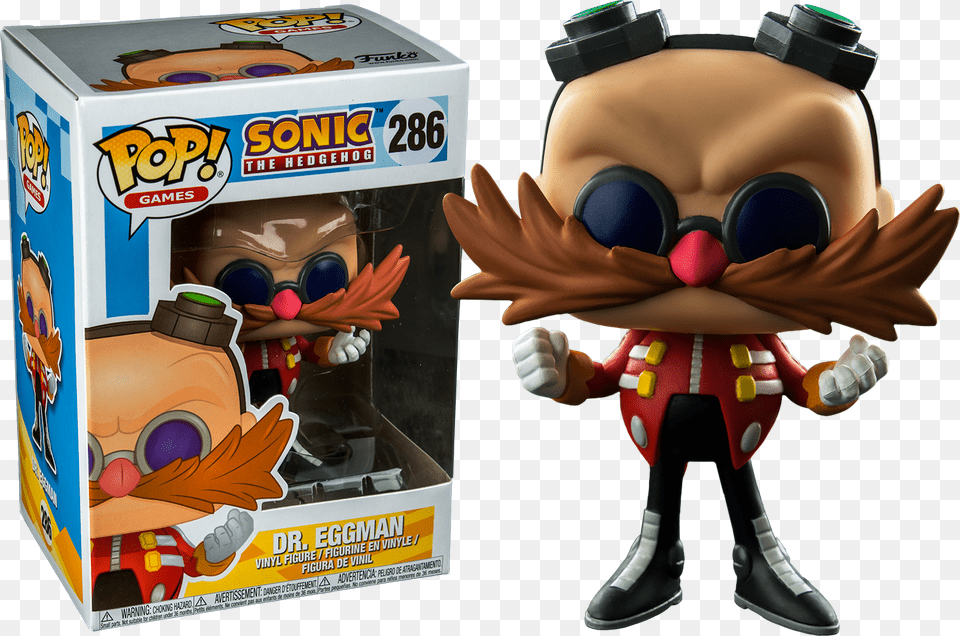 Sonic The Hedgehog Dr Eggman Funko Pop, Baby, Person, Face, Head Free Png Download