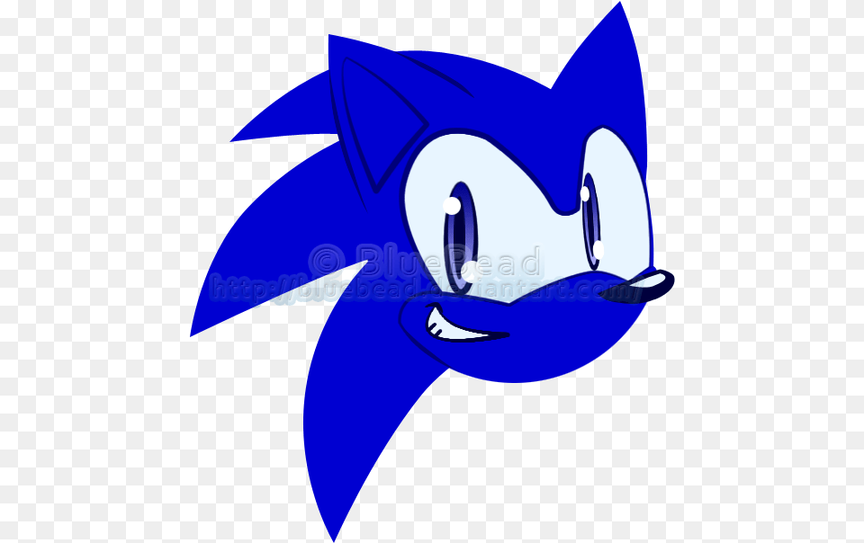 Sonic The Hedgehog Head Icon, Animal, Sea Life, Fish, Shark Free Transparent Png